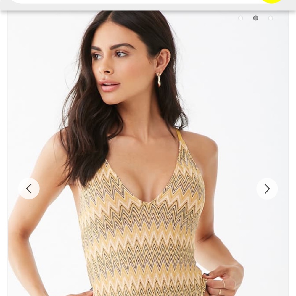 Chevron Knit One Piece